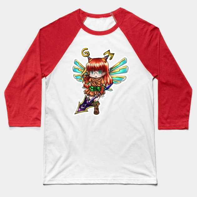 GM Marmalade ShadowMaster Baseball T-Shirt by LinYue